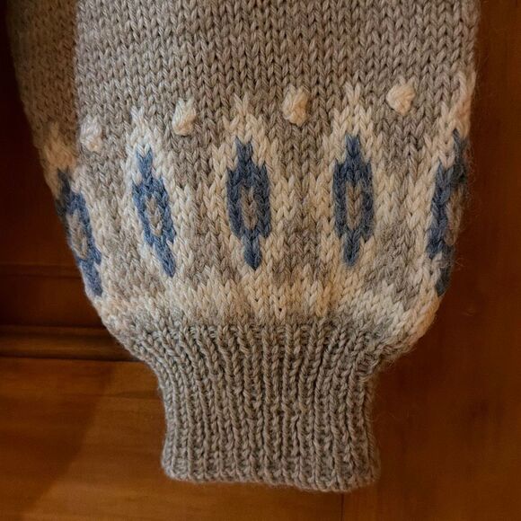 Dale Of Norway Wool Nordic Fair Isle Cardigan Sweater Size 38 Medium Norwegian - Picture 5 of 10